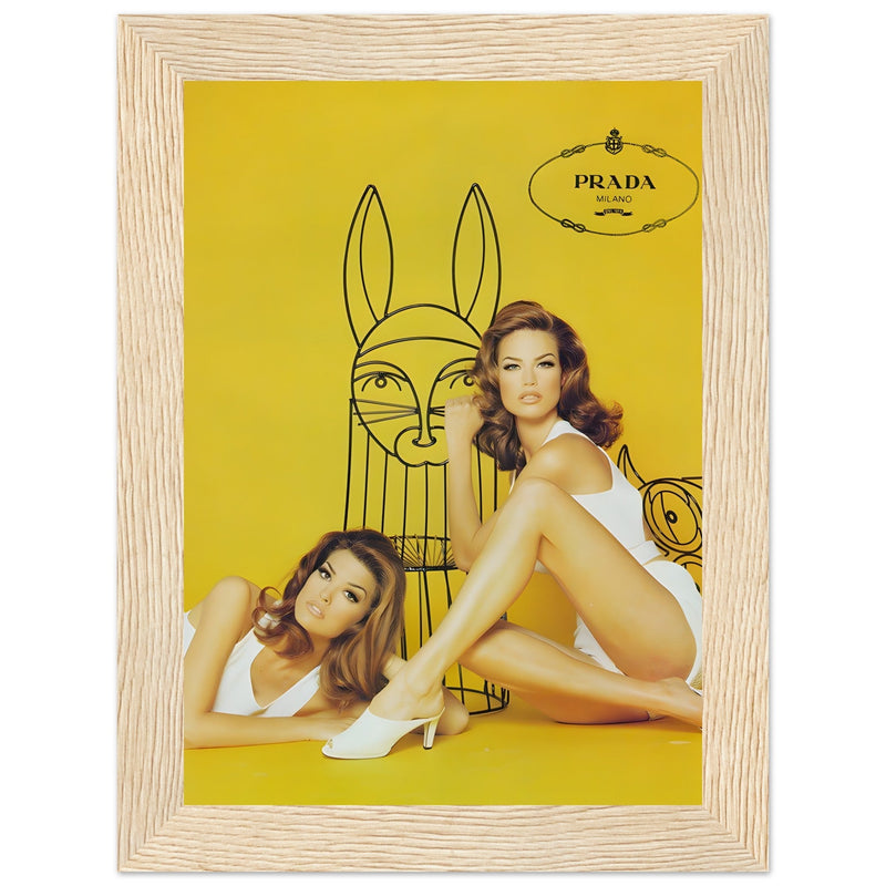 Prada Vintage Poster Ad