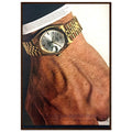 Rolex Oyster Perpetual Datejust Vintage Poster Ad