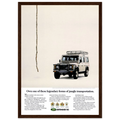 Land Rover Defender Vintage Poster