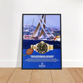 Rolex Submariner Offshore Champions Vintage Poster Ad
