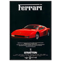 Ferrari Stratton Vintage Poster Ad