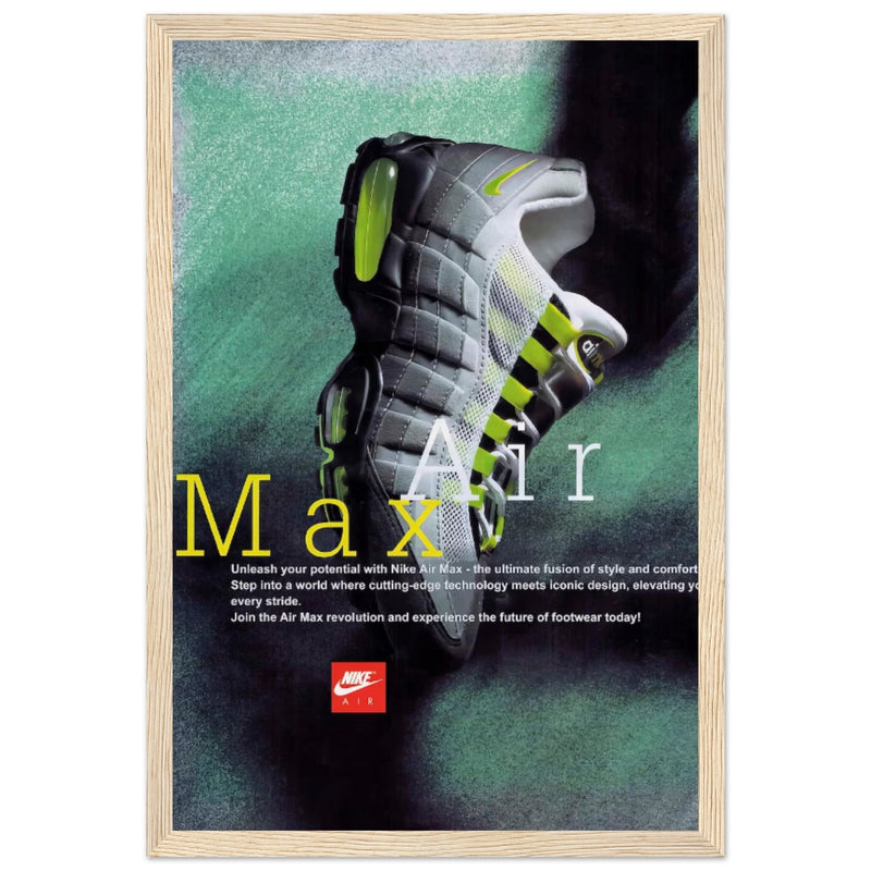 Nike Air Max Vintage Poster Ad