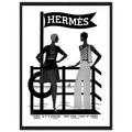 Hermes Flag Vintage Poster Ad