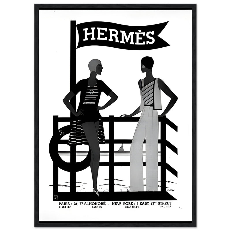 Hermes Flag Vintage Poster Ad
