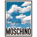 Moschino Vintage Poster Ad