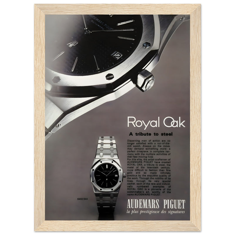 Audemars Piguet Royal Oak Vintage Poster Ad