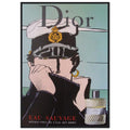 Dior Eau Sauvage Captain Vintage Poster