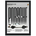 Porsche 930 Turbo 1975 Vintage Poster Ad