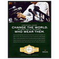 Rolex Day-Date Vintage Poster Ad