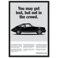 Porsche Vintage Poster - Lost