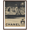 Chanel Vintage Poster Ad - 1950s