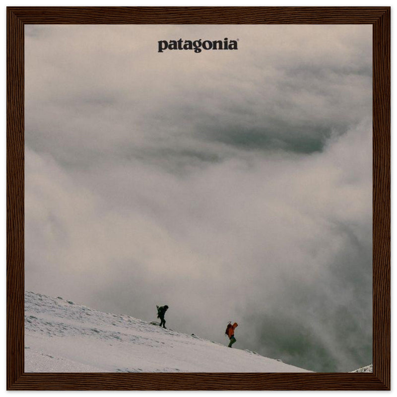 Patagonia Mountain Toppers Vintage Poster Ad