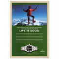 Rolex Life is Good Vintage Poster Ad