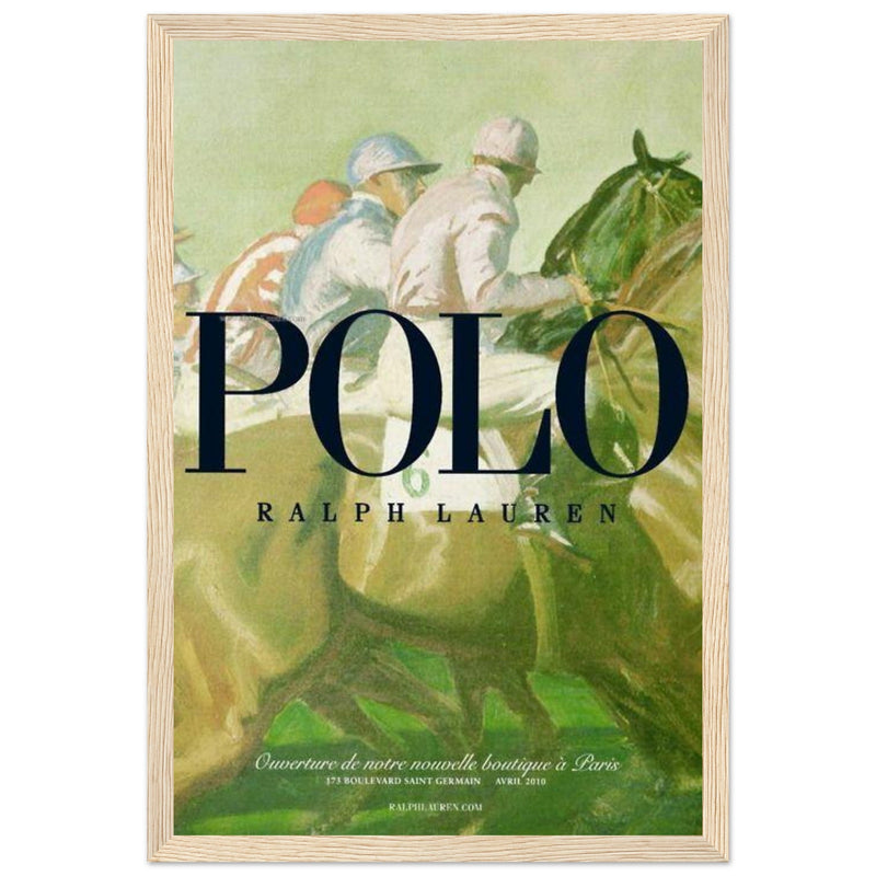 Polo Ralph Lauren Paris Vintage Poster Ad