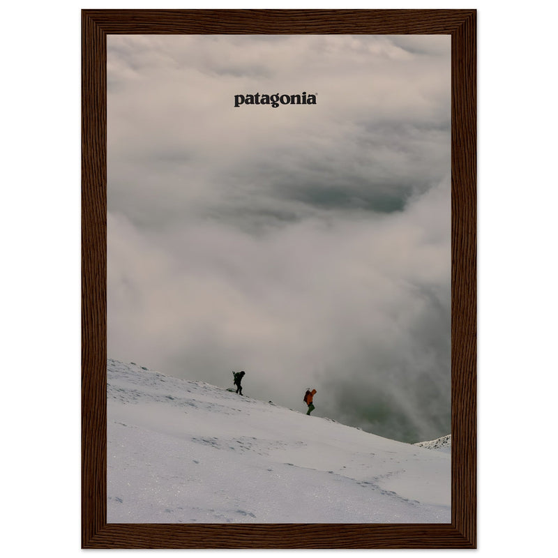 Patagonia Mountain Toppers Vintage Poster Ad
