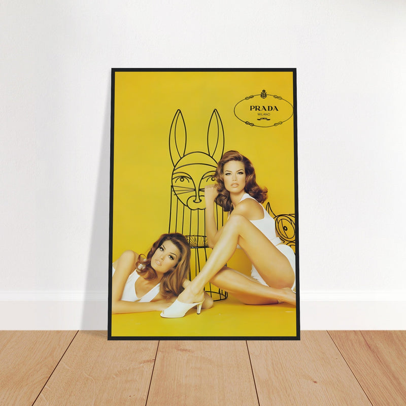 Prada Vintage Poster Ad