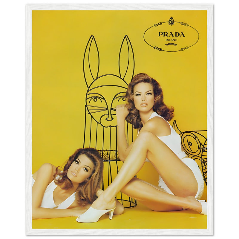 Prada Vintage Poster Ad
