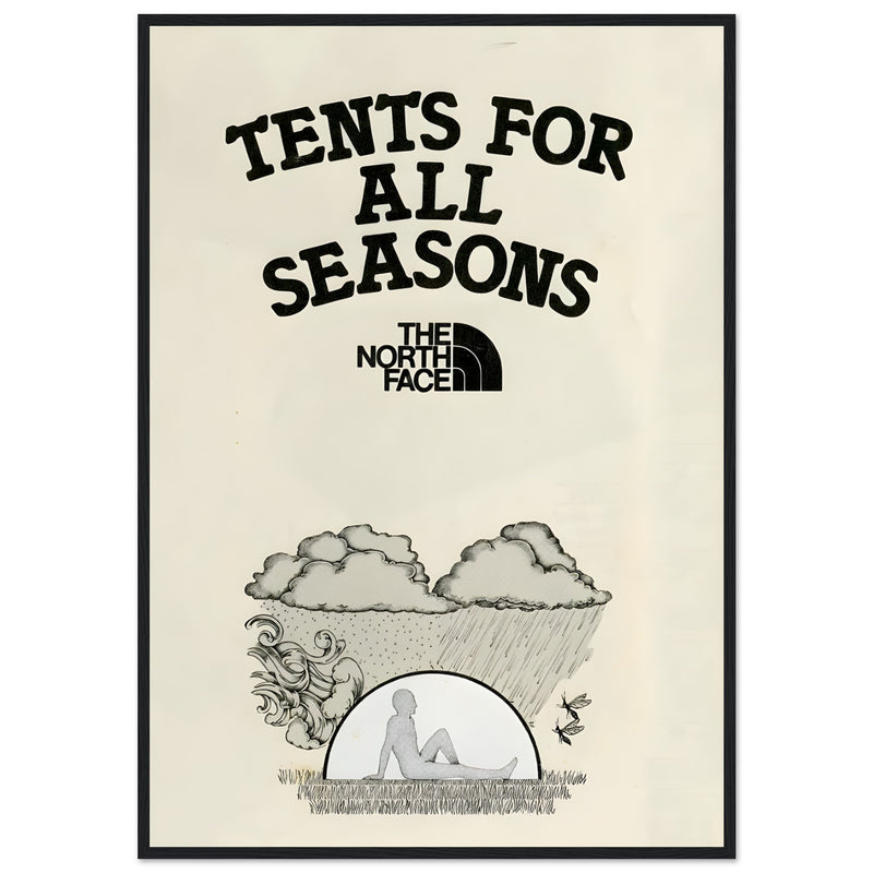 The North Face All Season Vintage Poster