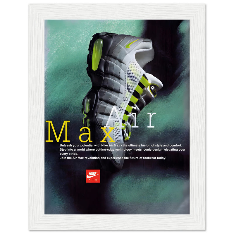 Nike Air Max Vintage Poster Ad