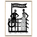 Hermes Flag Vintage Poster Ad