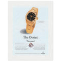 Rolex The Oyster Vintage Poster Ad