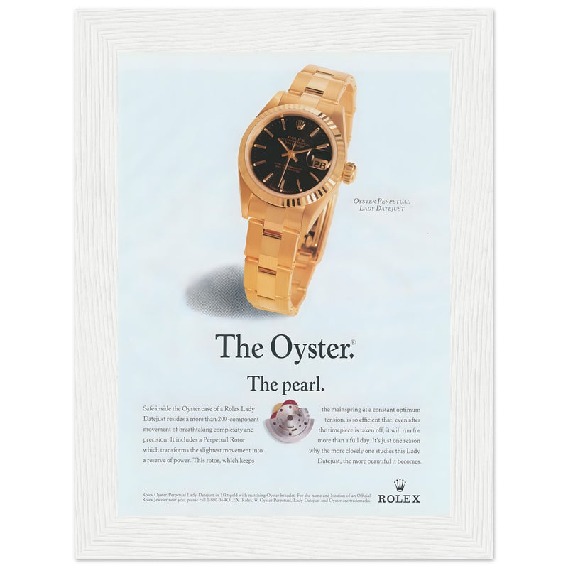 Rolex The Oyster Vintage Poster Ad