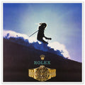 Rolex Skiing Vintage Poster Ad