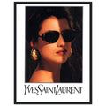 Yves Saint Laurent Vintage Poster