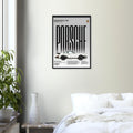 Porsche 930 Turbo 1975 Vintage Poster Ad