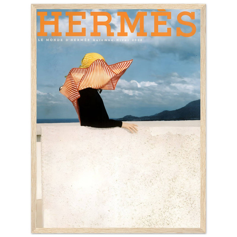 Hermes Le Monde Vintage Poster