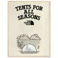 The North Face All Season Vintage Poster