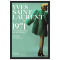 YSL 1971 Vintage Poster