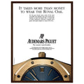 Audemars Piguet Master Watchmaker Vintage Poster Ad