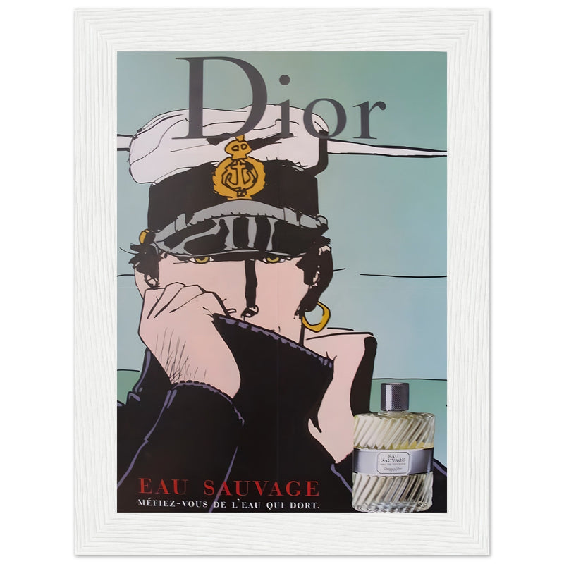 Dior Eau Sauvage Captain Vintage Poster