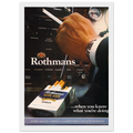 Rothmans Vintage Poster Ad - Rothman Kingsize