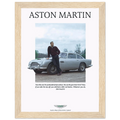 Aston Martin Vintage Poster Ad - 1964 James Bond Goldfinger
