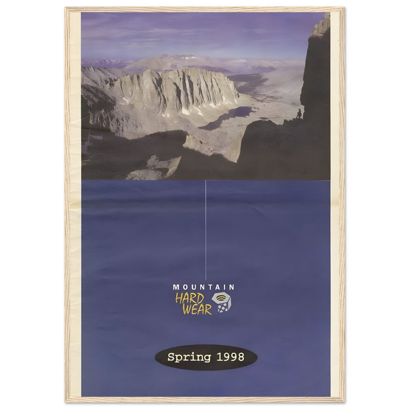 Mountain Hardwear Spring 1998 Vintage Poster