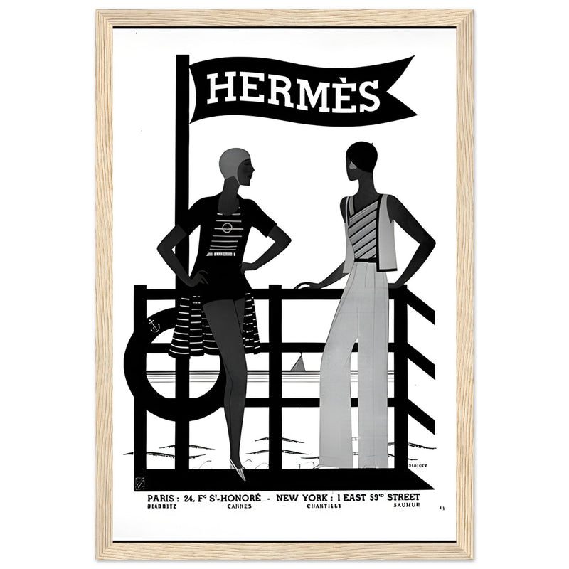 Hermes Flag Vintage Poster Ad