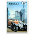 Rolls-Royce Best Car In The World Vintage Poster Ad