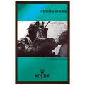 Rolex Submariner Diver Vintage Poster Ad