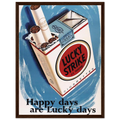 Lucky Strike Vintage Poster - Happy Days