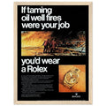 Rolex Day-Date Vintage Poster Ad
