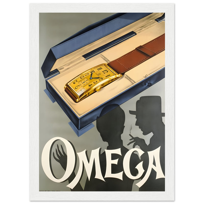 Omega Vintage Poster Ad