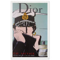 Dior Eau Sauvage Captain Vintage Poster