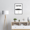 Porsche Can You Keep Up Vintage Poster Ad