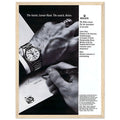 Rolex Lamar Hunt Vintage Poster Ad