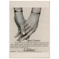 Cartier Love Bangles Vintage Poster