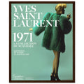 YSL 1971 Vintage Poster