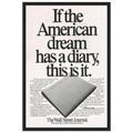 Wall Street Journal Vintage Poster Ad - American Dream Diary