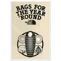 The North Face Sleeping Bags Vintage Poster